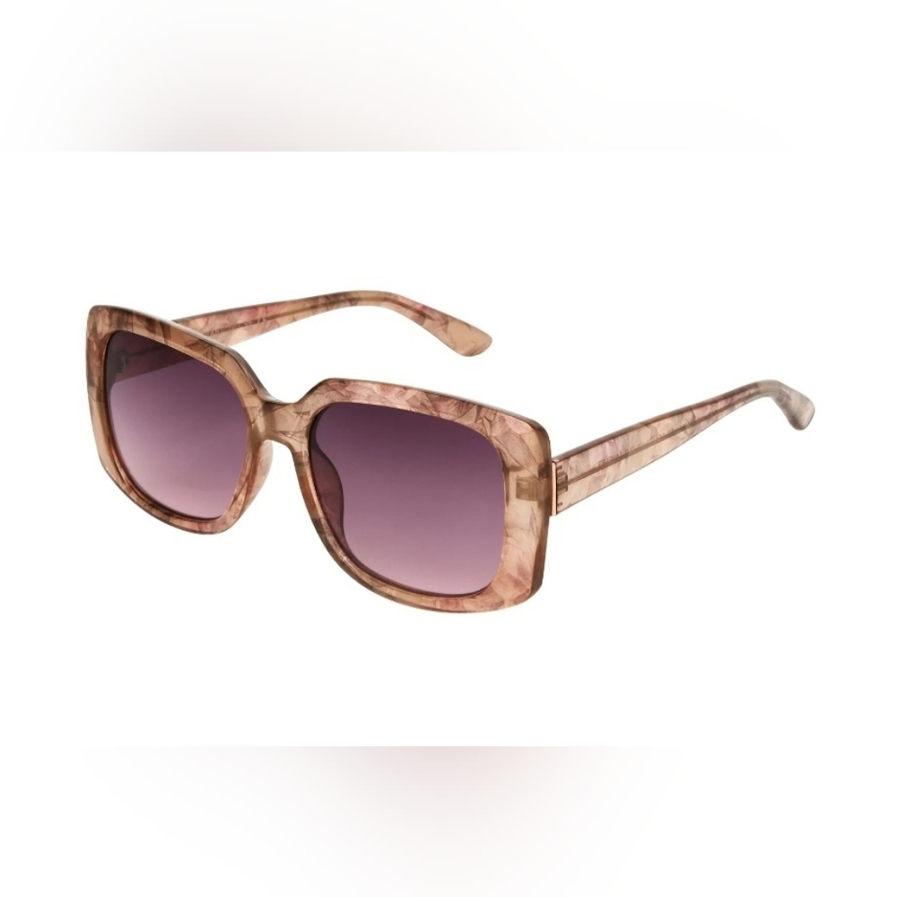 Foster Grant Marble Square Sunglasses - Picture 2 of 7